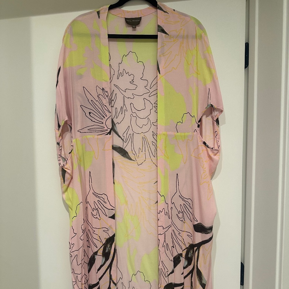 Anthropologie Bel Kazan Marielle Kimono multicolor